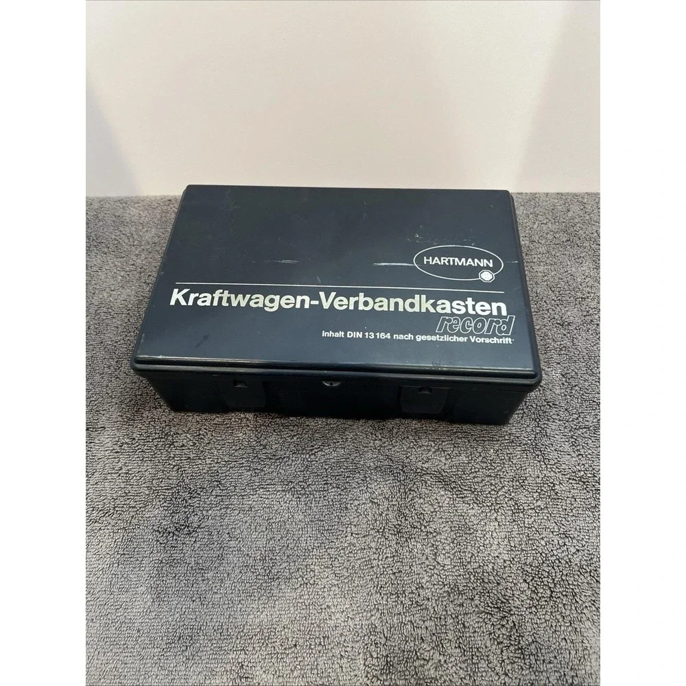 Kraftwagen-Verbandkasten HARTMANN First Aid Travel Kit-original But Incomplete